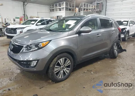 2016 Kia Sportage Ex from USA, damaged, VIN KNDPCCACXG7846931
